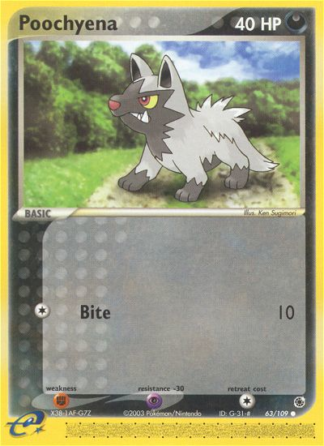 Poochyena 63 / 109