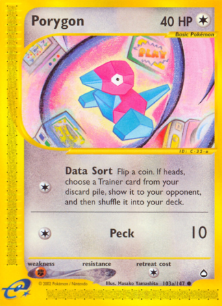 Porygon 103b / 147