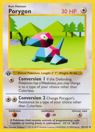 Porygon 39 / 102