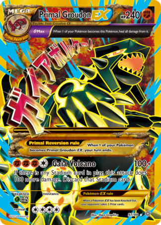 Primal Groudon-EX 97 / 98