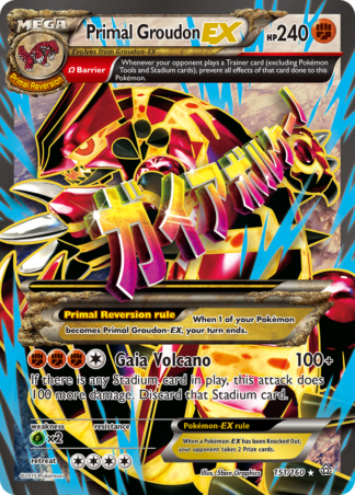 Primal Groudon-EX 151 / 160