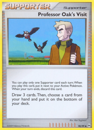 Professor Oak's Visit 90 / 99