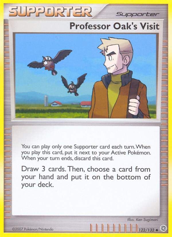 Professor Oak's Visit 122 / 132