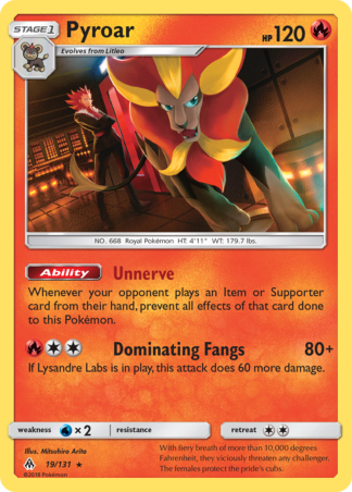 Pyroar 19 / 131