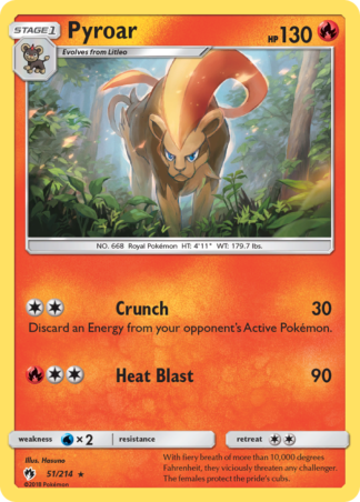 Pyroar 51 / 214