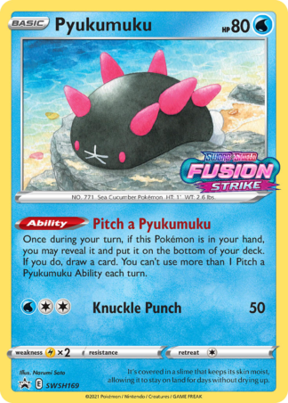 Pyukumuku SWSH169 / 307