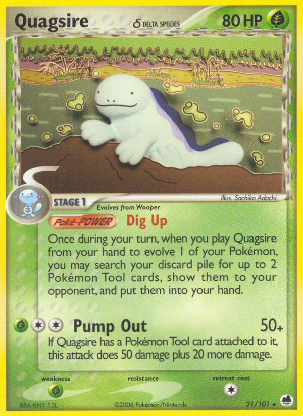 Quagsire δ 21 / 101