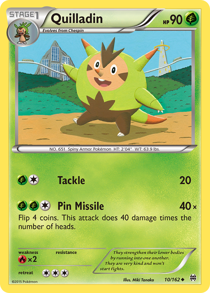Quilladin 10 / 162