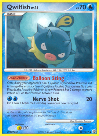 Qwilfish 101 / 132
