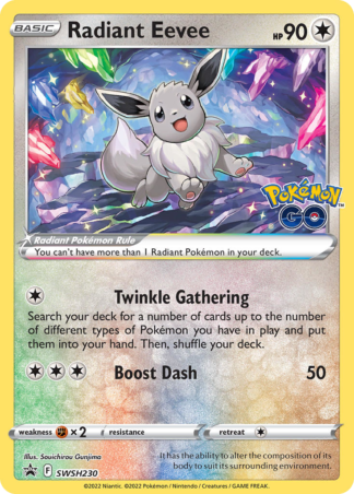 Radiant Eevee SWSH230 / 307