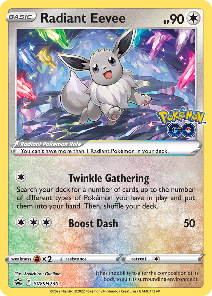 Radiant Eevee SWSH230 / 307