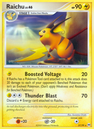 Raichu 27 / 99