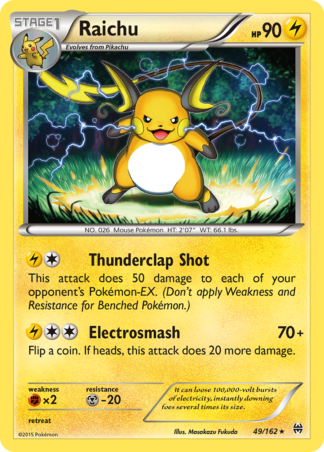 Raichu 49 / 162