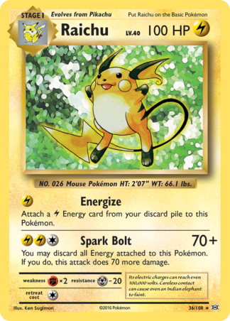 Raichu 36 / 108