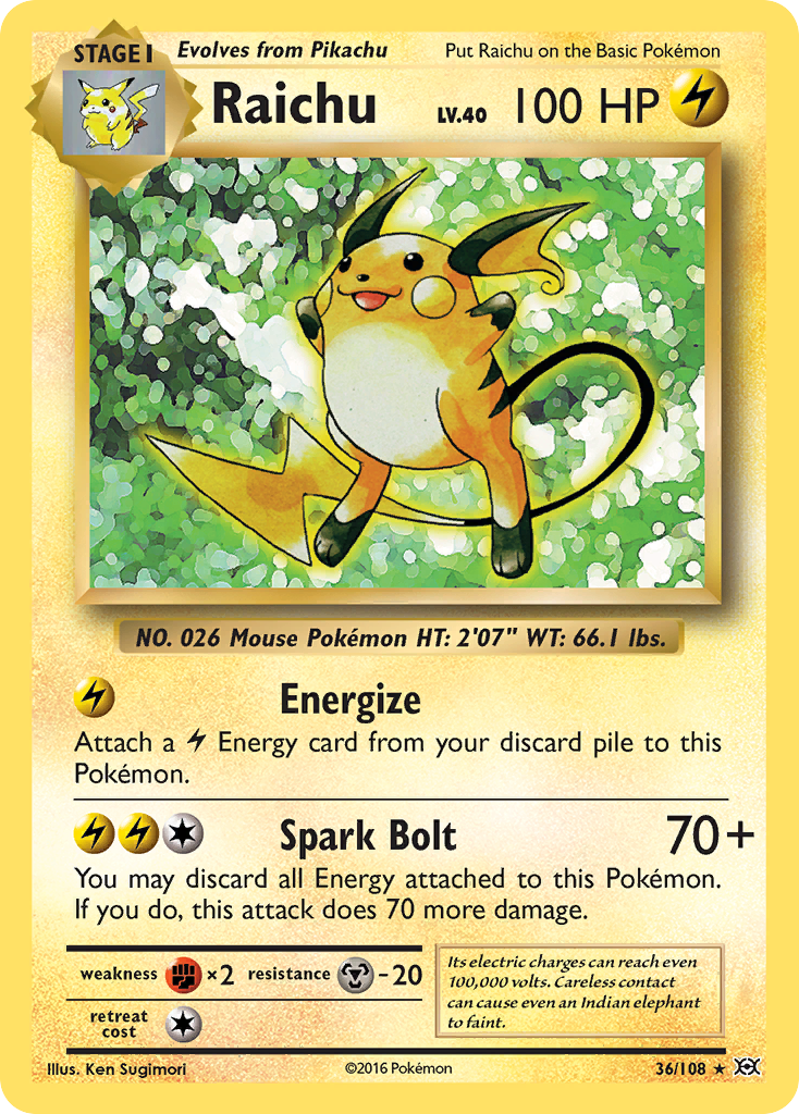 Raichu 36 / 108