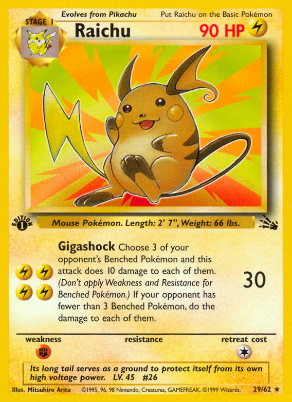 Raichu 29 / 62