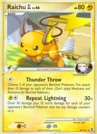 Raichu GL 31 / 111