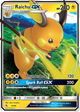 Raichu-GX 20 / 68