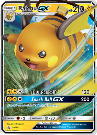 Raichu-GX SM213 / 248