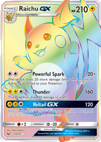 Raichu-GX 75 / 73