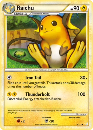 Raichu 10 / 123