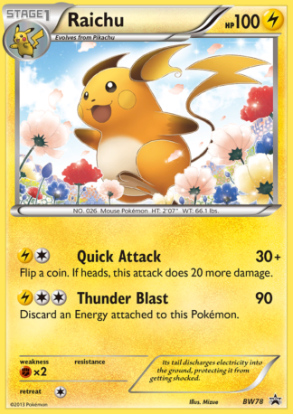 Raichu BW78 / 101