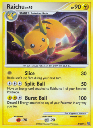 Raichu 8 / 100