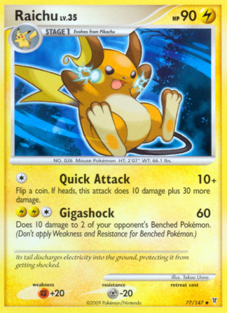 Raichu 77 / 147