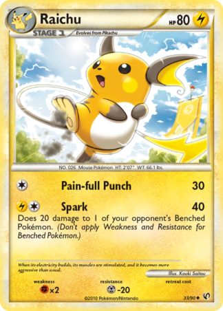 Raichu 33 / 90