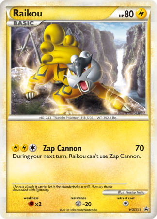 Raikou HGSS19 / 25