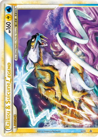 Raikou & Suicune LEGEND 92 / 95