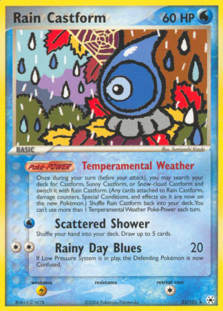 Rain Castform 23 / 101