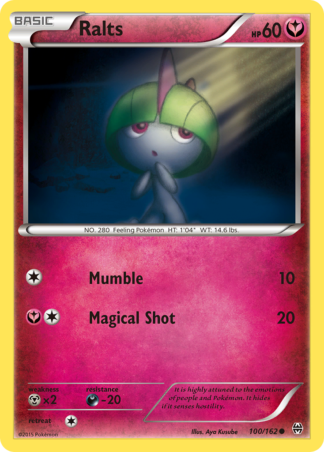 Ralts 100 / 162