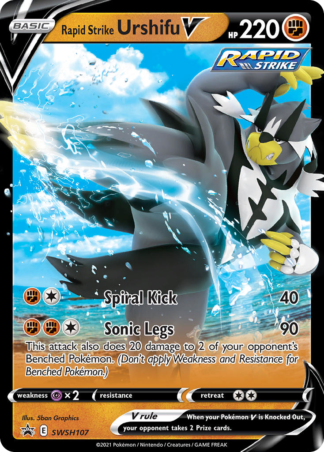 Rapid Strike Urshifu V SWSH107 / 307