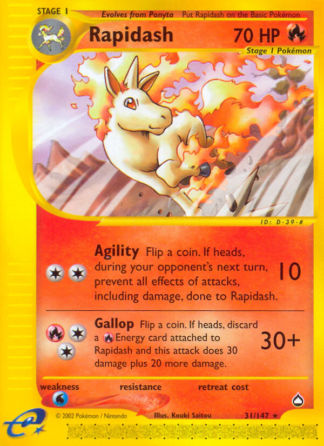 Rapidash 31 / 147