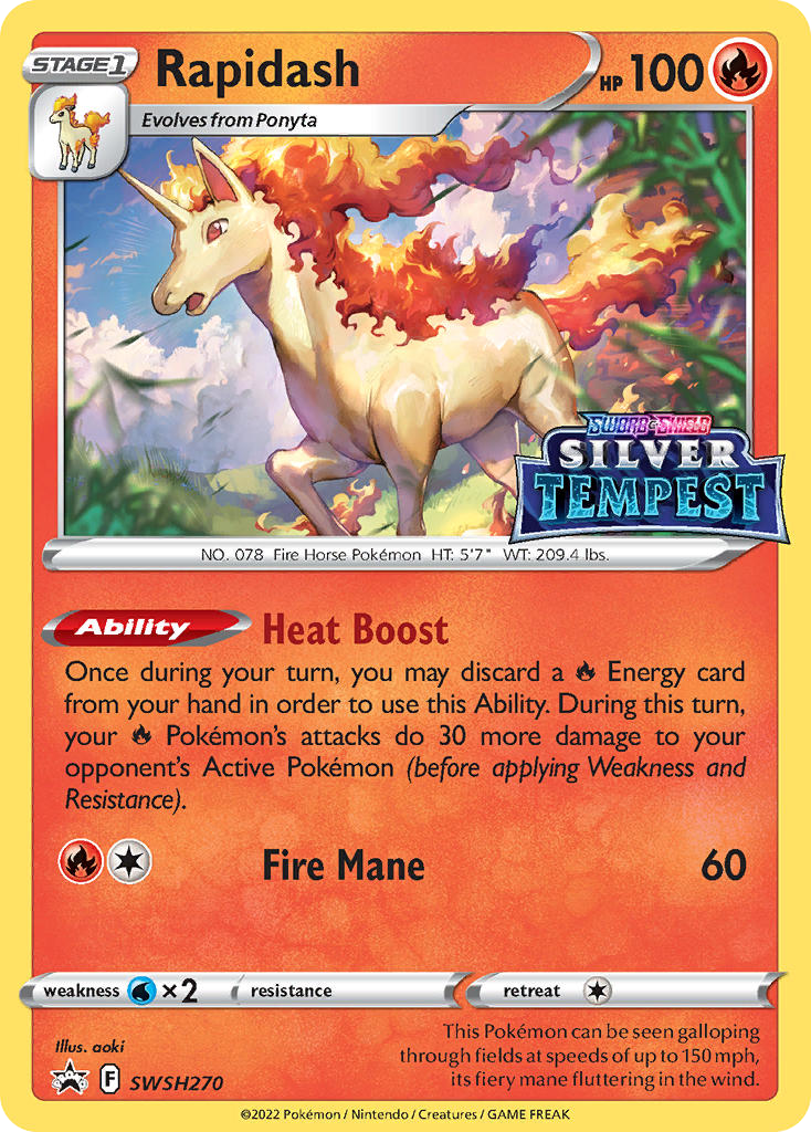 Rapidash SWSH270 / 307
