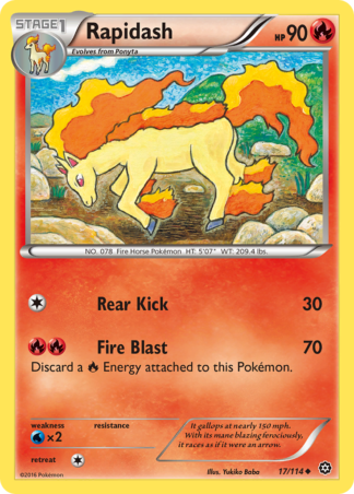Rapidash 17 / 114