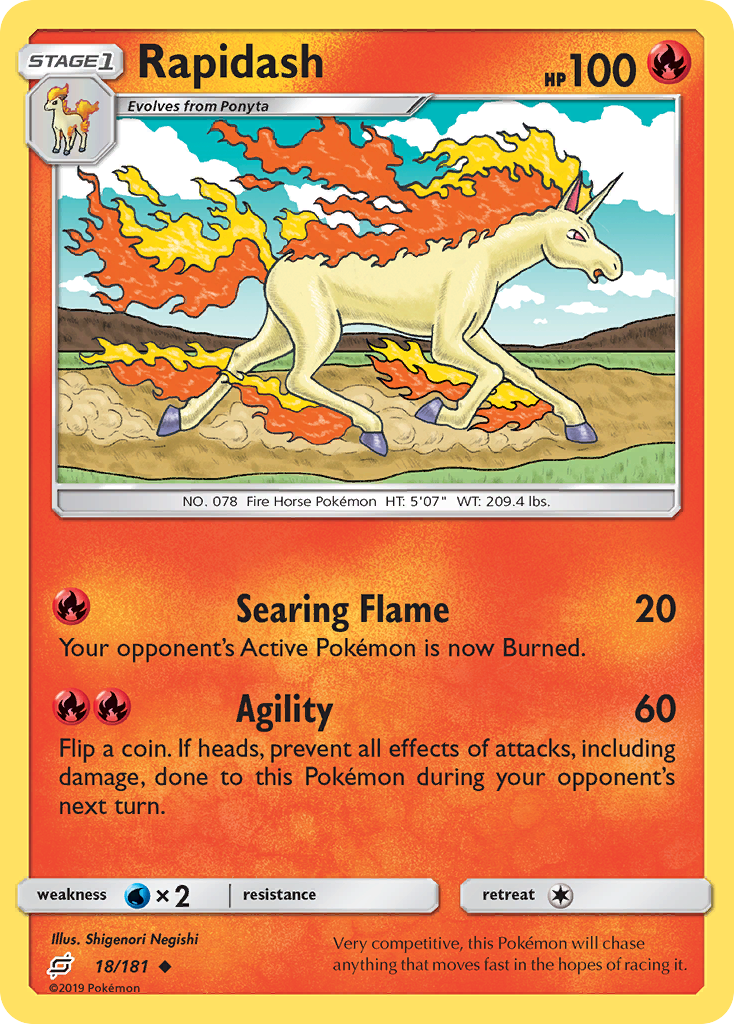 Rapidash 18 / 181