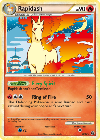 Rapidash 8 / 102