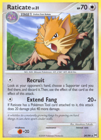 Raticate 29 / 99