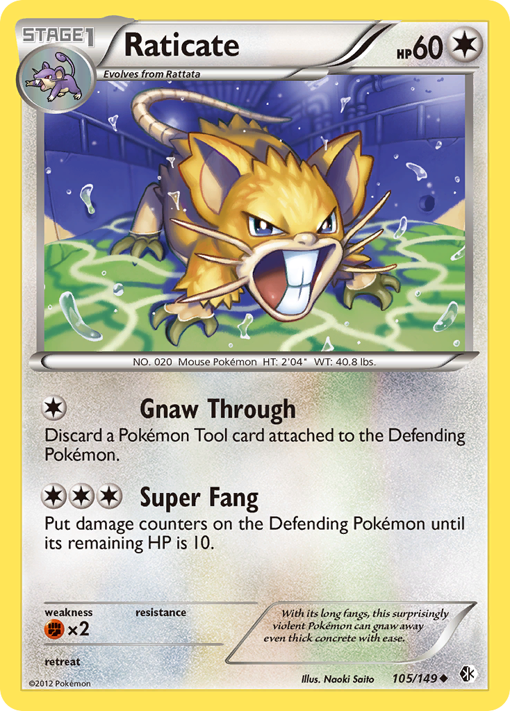 Raticate 105 / 149