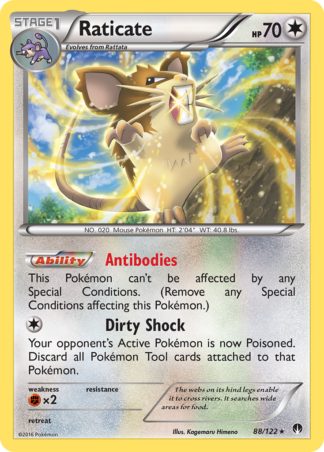 Raticate 88 / 122