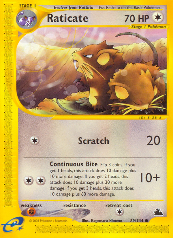 Raticate 89 / 144