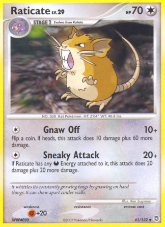 Raticate 61 / 132