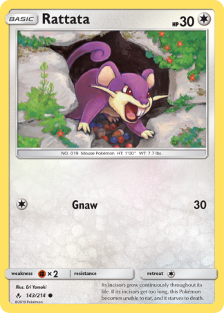 Rattata 143 / 214