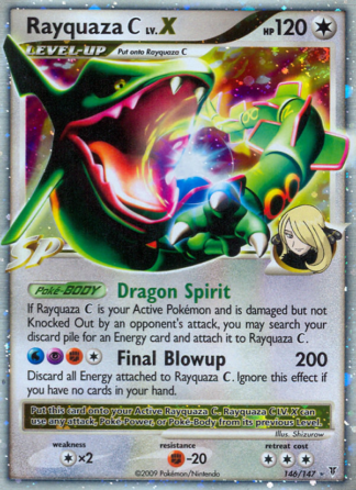 Rayquaza C LV.X 146 / 147