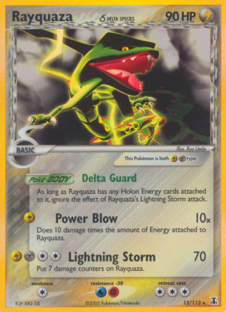 Rayquaza δ 13 / 113