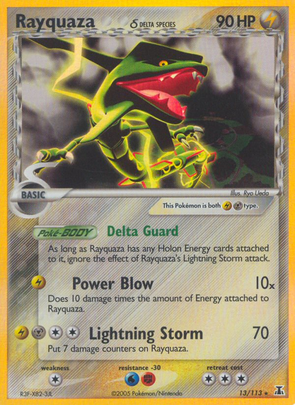 Rayquaza δ 13 / 113
