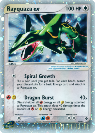 Rayquaza ex 97 / 97
