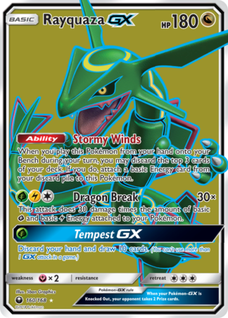 Rayquaza-GX 160 / 168